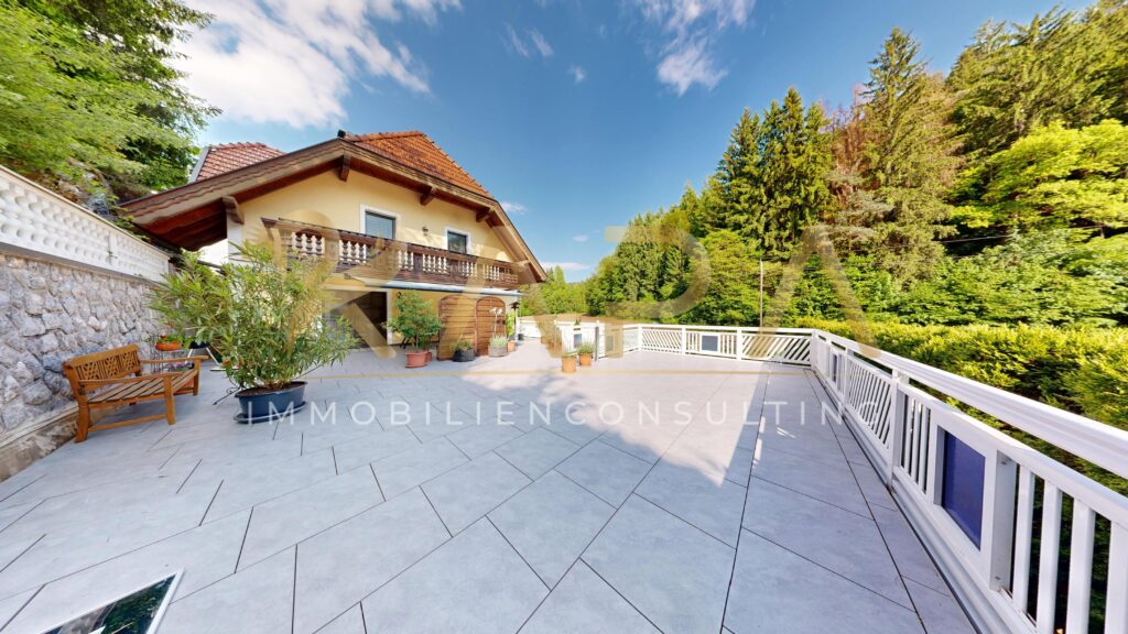 Ansicht von XXL- Terrasse