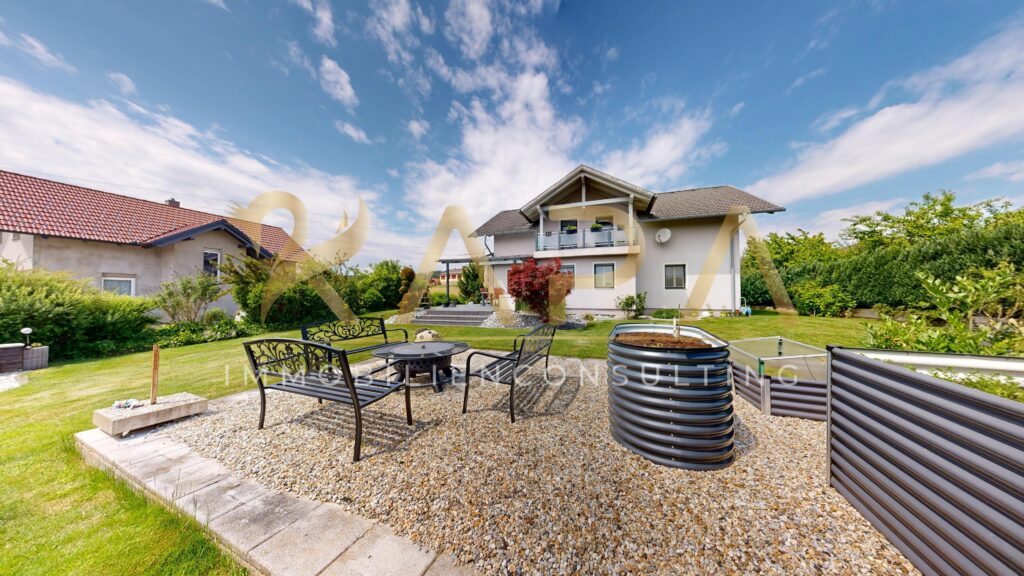 Garten und Loungebereich