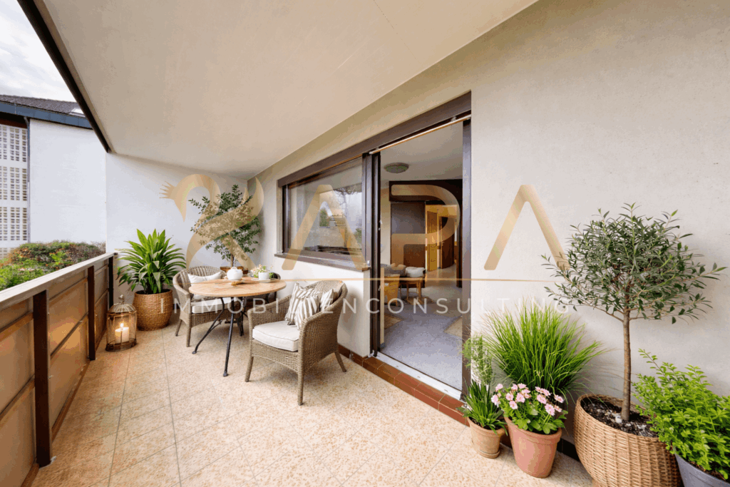 Loggia virtuell gestaged 